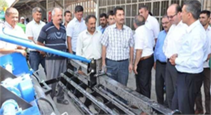 Elbistan`da Çiftçiye Destek