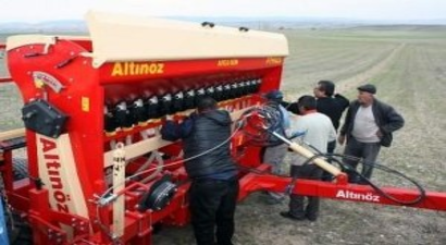 Eskişehir`de Anıza Doğrudan Ekim Çalışmaları