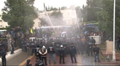 KKTC`de Hayvan Üreticileri Eylem Yaptı