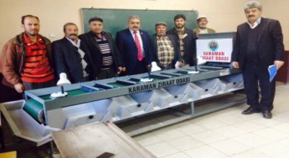 Ziraat Odasından Köylere Makina Desteği