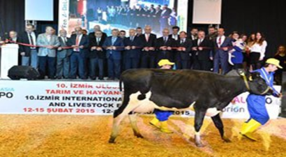 10. İzmir Uluslararası Tarım, Sera ve Hayvancılık Fuarı Açıldı