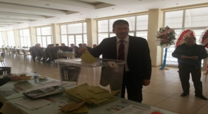 Akdağmadeni Ziraat Odası Başkanı Elmalı Güven Tazeledi