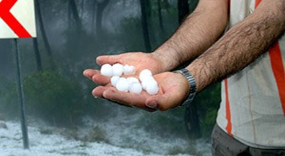 Mersin`deki Dolu Tarım Ürünlerine Zarar Verdi