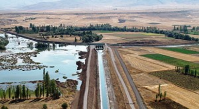 Develi`de 20 bin çiftçinin sulu tarım umudu gerçek oluyor