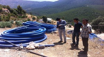 Mersin`de Sulama Suyu Tesisleri Yapımı Devam Ediyor