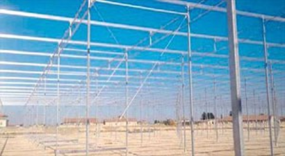 Cam serada topraksız üretim