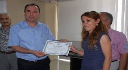 Adıyaman`da Kadın Çiftçilere Sertifika Verildi