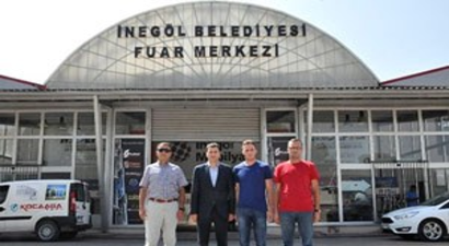 İnegöl Tarım Fuarına Hazır