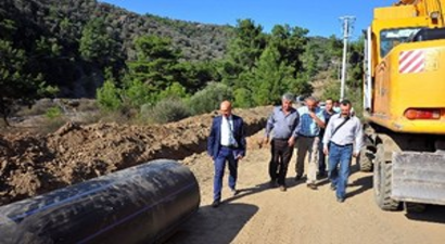 Sakin Şehirde Bereketli Sulama Projesi Başladı