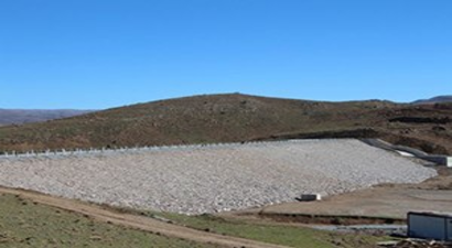 Karlıova`da Sulama Göletinde Sona Yaklaşıldı