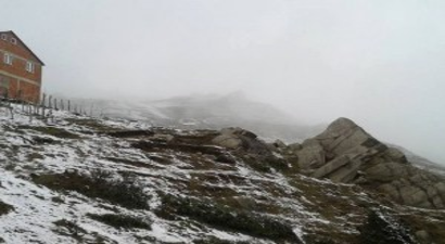 Giresun`da Yaylalar Beyaza Büründü