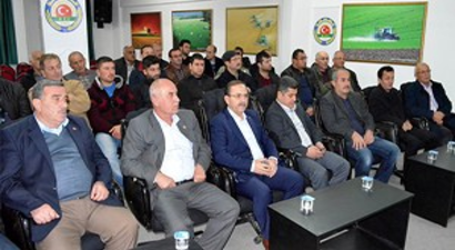 Bafra`da Çeltik Üreticilerine Seminer Verildi