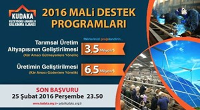 Kudaka, 2016 Yılı Proje Teklif Çağrısı`nı İlan Etti