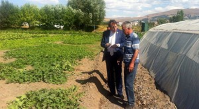 Erzurum Çiftçisine Yeni Destek