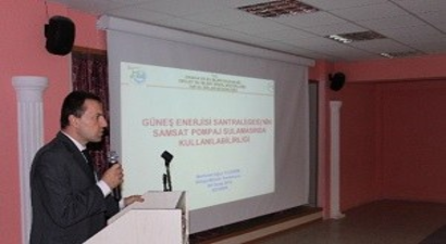 Samsat`ta İlçesinde Sulu Tarım Toplantısı Yapıldı