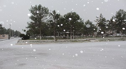 Samsat`ta Kar Yağdı Çiftçinin Yüzü Güldü