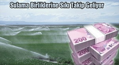 Sulama Birliklerinin 25 Milyon Lira Borcu Var