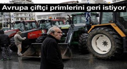 Avrupa Çiftçi Primlerini Geri İstiyor