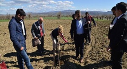 Organik Tarım Eğitimi Ağaç Fidelerinin Dikilmesiyle Sona Erdi