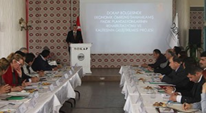 Dokap`ta Fındık Toplantısı