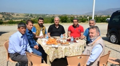 Malatya Heyeti Ege Bölgesindeki Kayısı Bahçelerinde İnceleme Yaptı