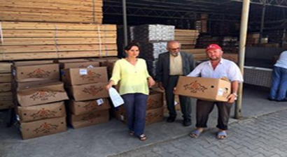 Çiftçilere Çilekli Destek