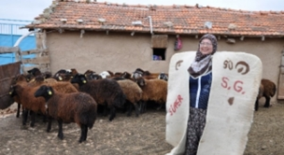 `Genç Çiftçi Hibe Destek` Projesi ile Köyüne Geri Döndü