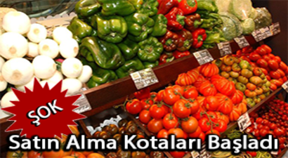 Sebze Fiyatları Tavan Yaptı, Alım Sınırı Geldi