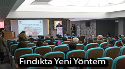 Fındıkta Yeni Bir Yöntem