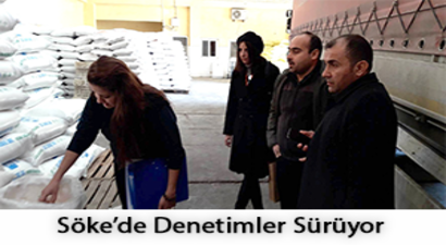 Söke`de Nitratlı Gübre Denetimi