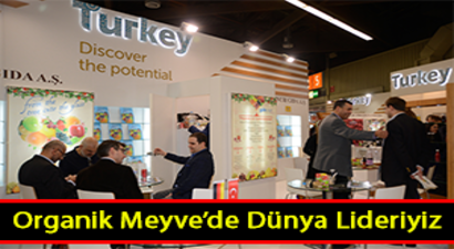 Organik Meyve Üretiminde Dünya Lideriyiz