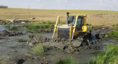 Gölet Çalışmaları Başlatıldı