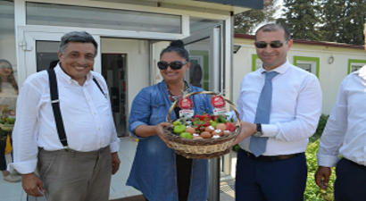 Kaymakam Çelik, Vodafone Akıllı Köyü Ziyaret Etti