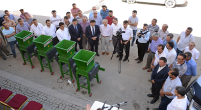 Büyükşehirden Ekipman Desteği