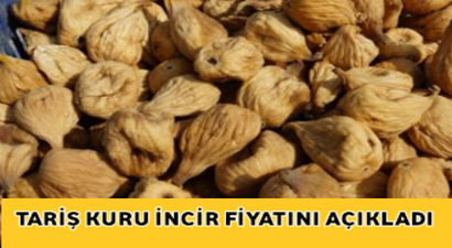 TARİŞ kuru incir fiyatını açıkladı