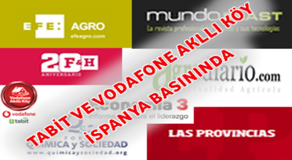 TABİT ve Vodafone Akıllı Köy İspanya Basınında