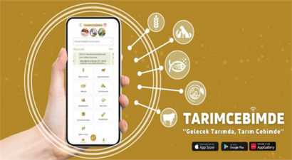 `BALIKÇILIK`, `EVCİL HAYVANLAR` VE `KENT TARIMI` DA ARTIK `TARIMCEBİMDE` MOBİL UYGULAMASINDA