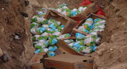 Habur`da 15 Ton Kaçak Tavuk İmha Edildi
