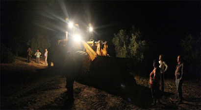 Soma`da Zeytin Nöbeti