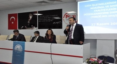 Kasap ve Et Üreticilerine Bilgilendirme Toplantısı