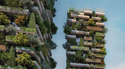 Dünya`nın İlk Dikey Ormanı Milano`da