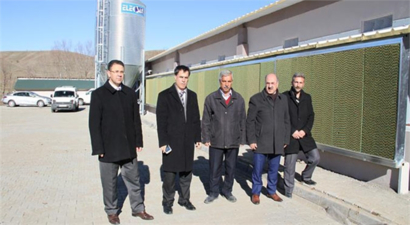 Bakanlık Hibesiyle Tavuk Çiftliği Kurdular