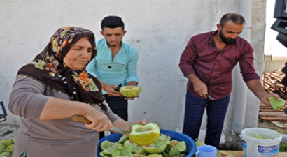 Satamadığı Kavunlardan Pekmez Üretti