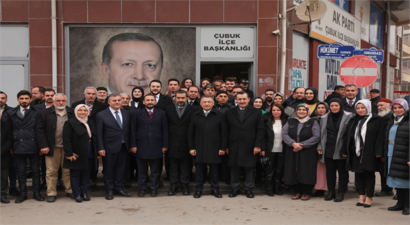 Cumhurbaşkanı Yardımcısı Oktay, Çubuk`ta Vatandaşlarla Buluştu: