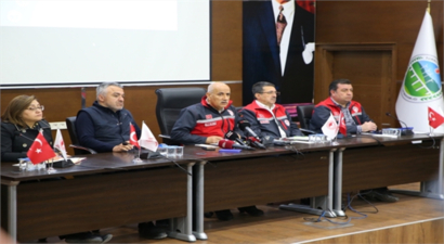 BAKAN KİRİŞCİ, GAZİANTEP`TE MUHTARLAR VE STK TEMSİLCİLERİYLE BULUŞTU