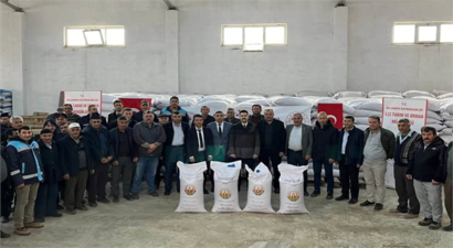 386 Çiftçiye Yarı Fiyata 65 Tonluk Buğday Desteği!