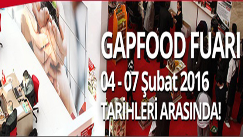 Gapfood 12.Gıda, Gıda Teknolojileri ve Ambalaj Fuarı