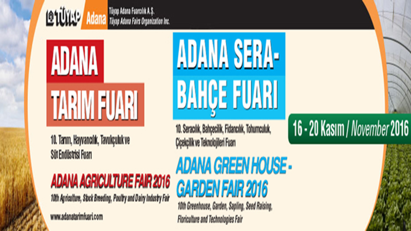 Adana 9. Sera - Bahçe Fuarı 2016