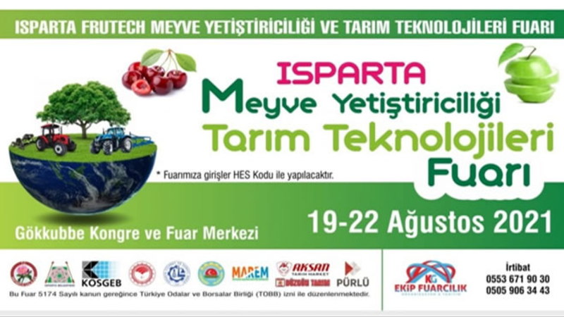 Isparta Meyve Yetiştiriciliği Tarım Teknolojileri Fuarı