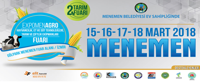 Expomen 2.Agro Hayvancılık, Et  ve Süt, Tarım, Çiftlik Makine Ekipman ve Teknolojileri Fuarı